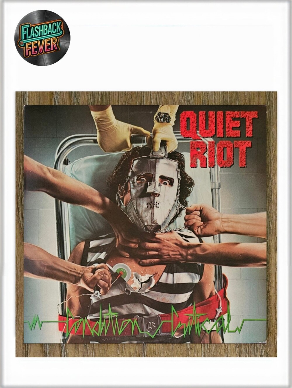 QUITE RIOT•Condition Critical•1984 US (#QZ 39516)•CBS